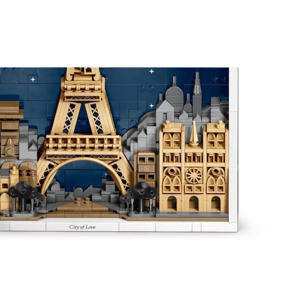 ［想樂］全新 樂高 LEGO 21064 Architecture 建築 巴黎－愛之城-細節圖6