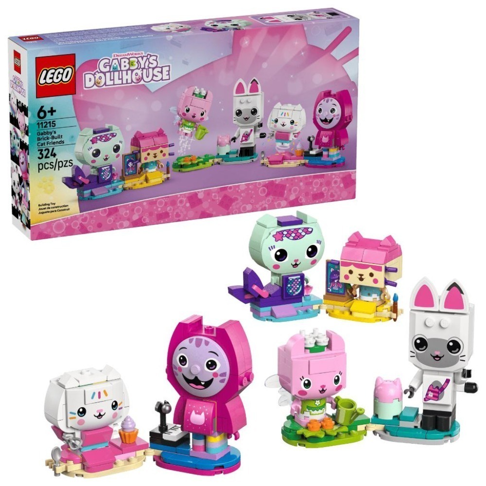 ［想樂］全新 樂高 LEGO 11215 Gabby＇s Dollhouse 蓋比的積木版貓咪朋友-細節圖9
