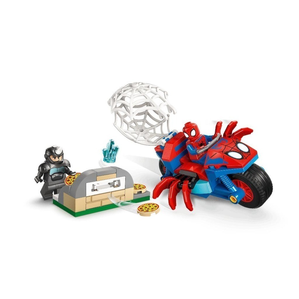 ［想樂］全新 樂高 LEGO 11206 Marvel 漫威 蜘蛛人騎摩托車大戰犀牛人-細節圖5