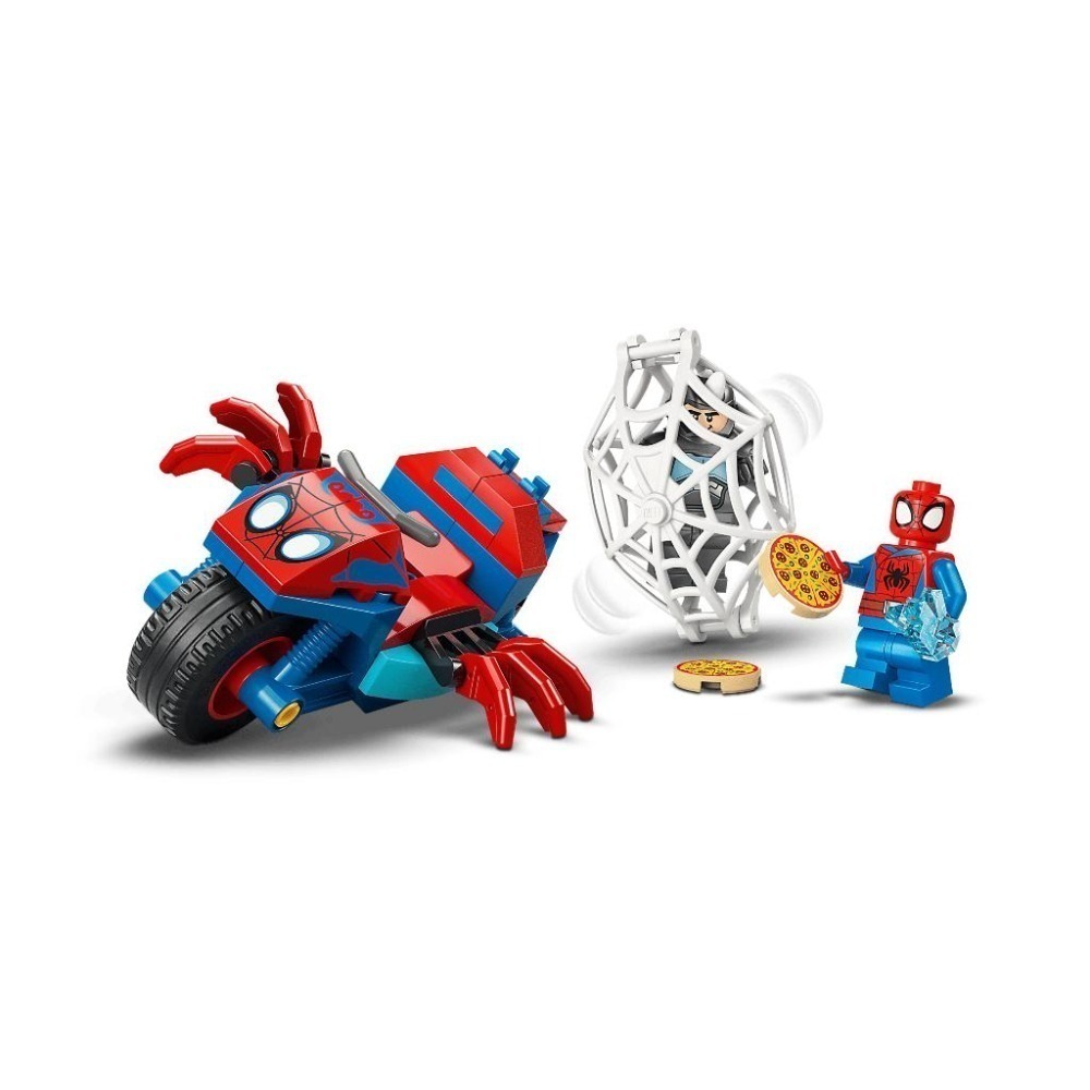 ［想樂］全新 樂高 LEGO 11206 Marvel 漫威 蜘蛛人騎摩托車大戰犀牛人-細節圖7