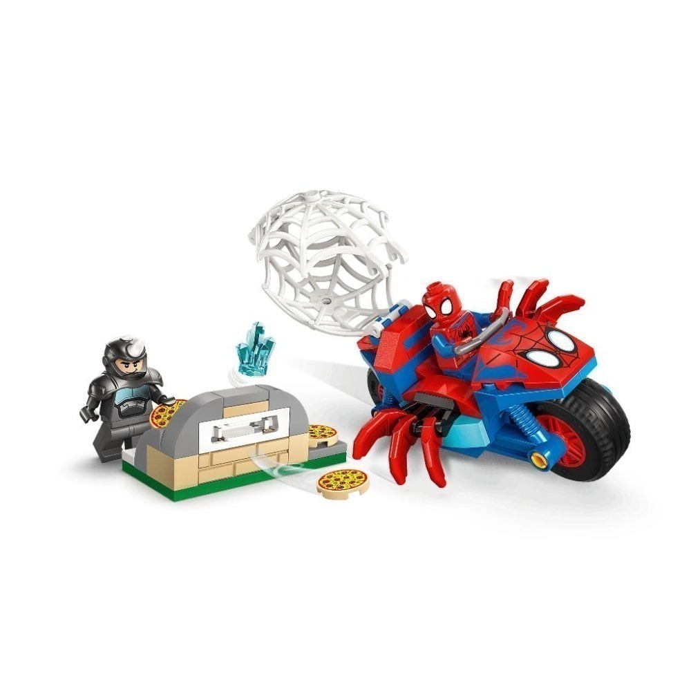 ［想樂］全新 樂高 LEGO 11206 Marvel 漫威 蜘蛛人騎摩托車大戰犀牛人-細節圖5
