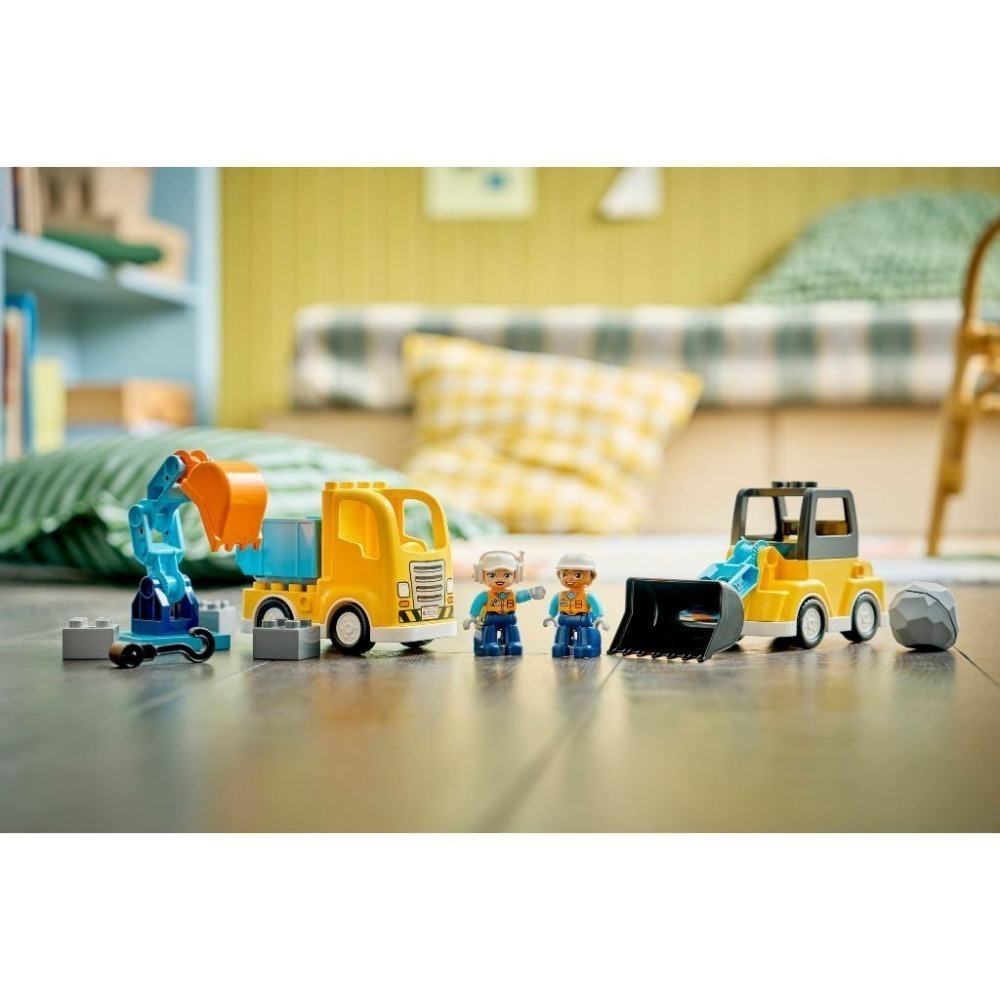 ［想樂］全新 樂高 LEGO 10475 DUPLO 得寶 3 合 1 工程車-細節圖8