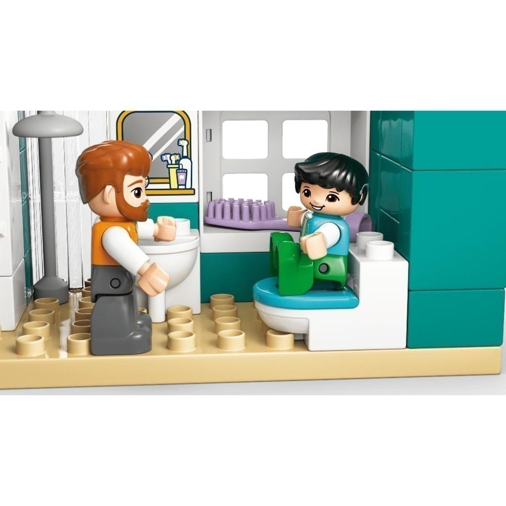 ［想樂］全新 樂高 LEGO 10470 DUPLO 得寶 3 合 1 現代住家玩偶組-細節圖8