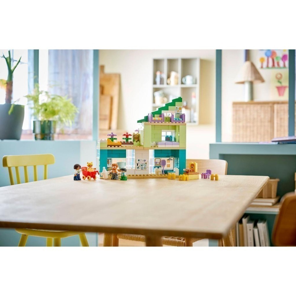 ［想樂］全新 樂高 LEGO 10470 DUPLO 得寶 3 合 1 現代住家玩偶組-細節圖9