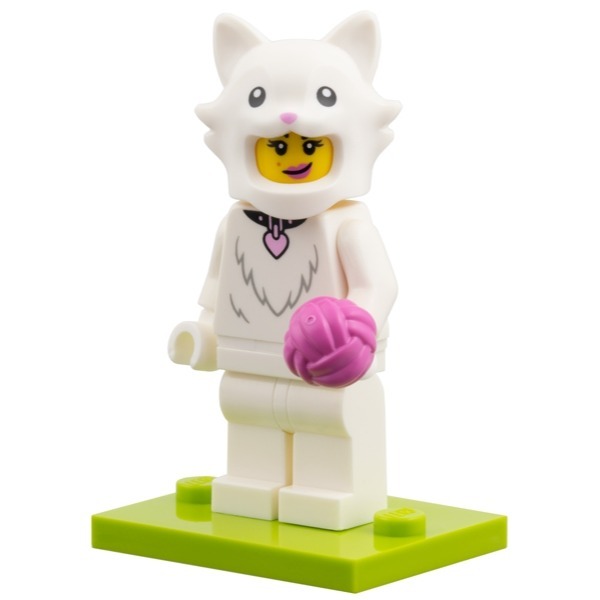 ［想樂］全新 樂高 LEGO 71051 2 貓咪 扮裝人偶 第 28 代人偶 動物裝扮 Minifigures-細節圖2