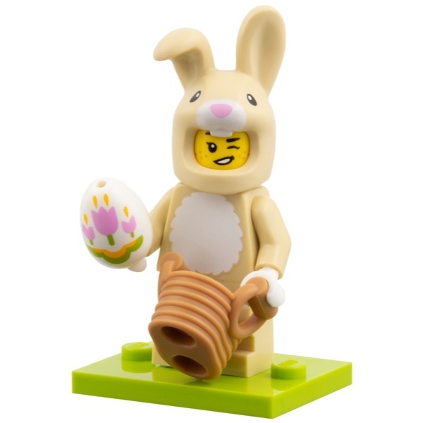 ［想樂］全新 樂高 LEGO 71051 10 兔子 扮裝人偶 第 28 代人偶 動物裝扮 Minifigures-細節圖2