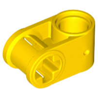 ［想樂］『零件』 全新 樂高 LEGO 科技連接 6536 綠色 黃色-細節圖3