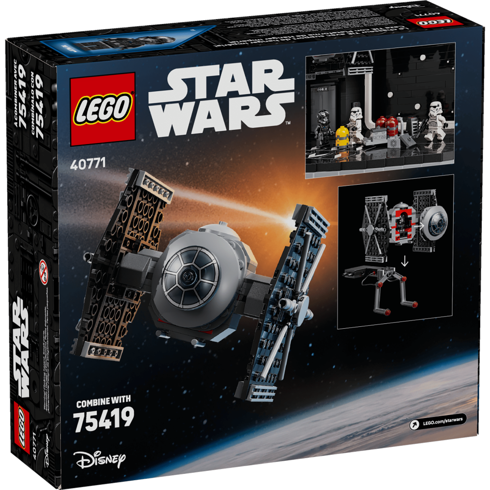 ［想樂］全新 樂高 LEGO 40771 StarWars 星際大戰 鈦戰機和帝國機庫架-細節圖2