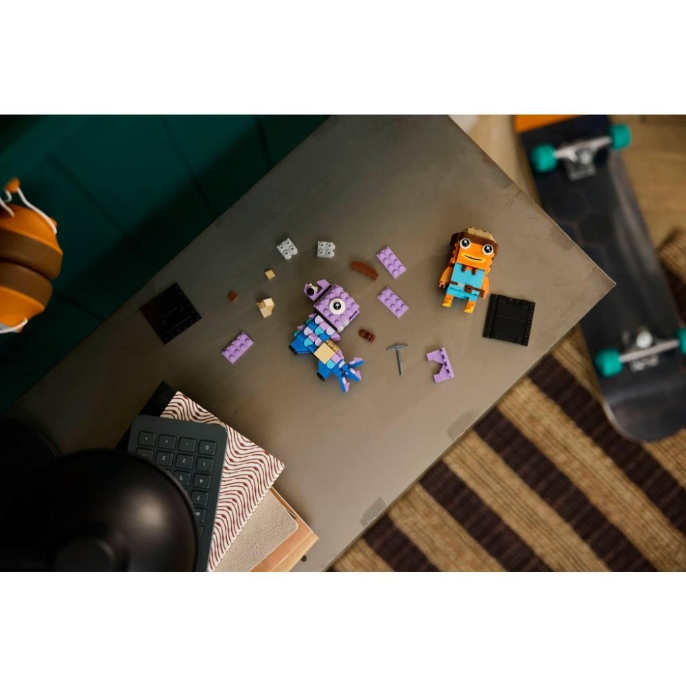 ［想樂］全新 樂高 LEGO 40881 BrickHeadz 《Fortnite》 補給駱馬和魚柳玩偶-細節圖4