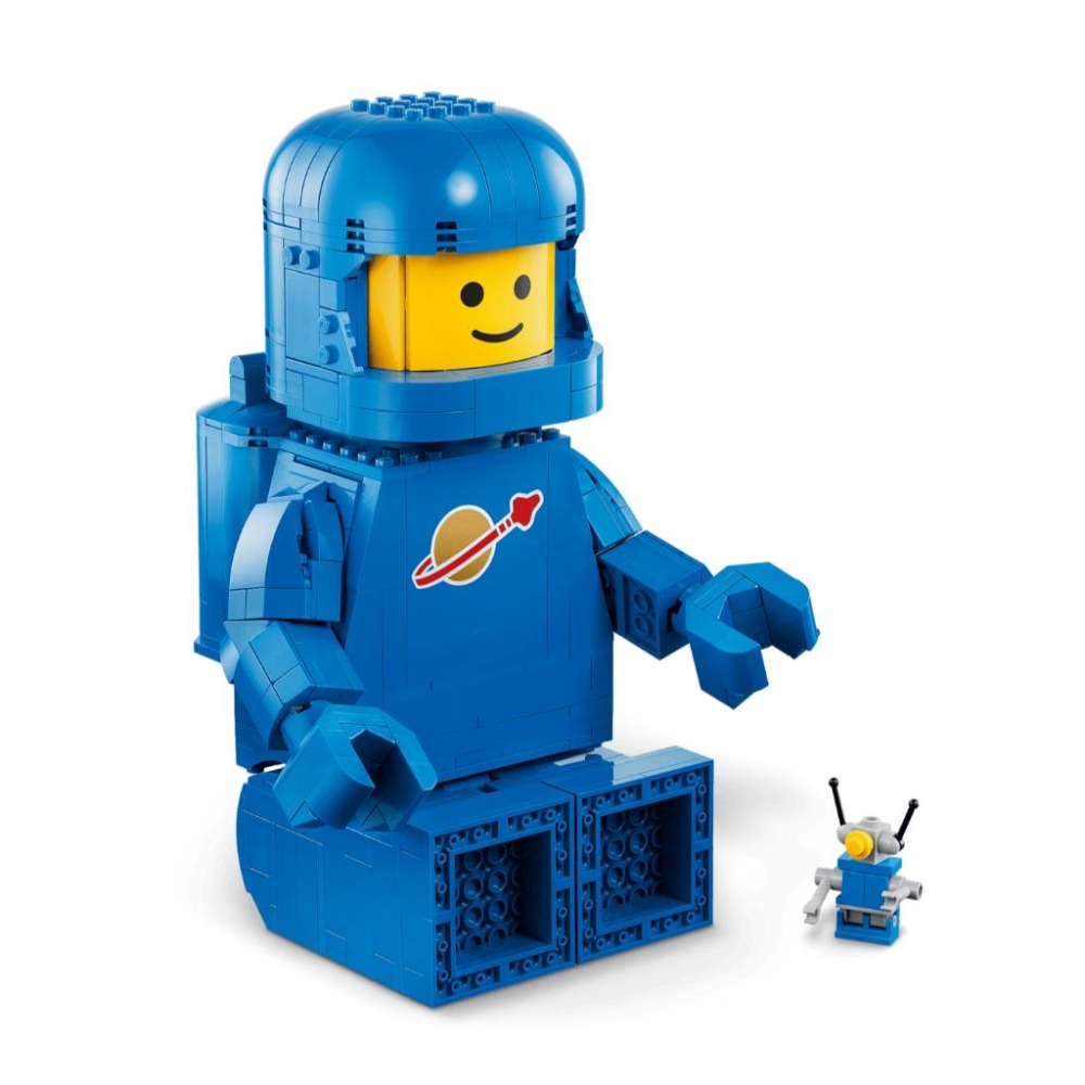 ［想樂］全新 樂高 LEGO 40921 放大版藍色太空人人偶-細節圖4