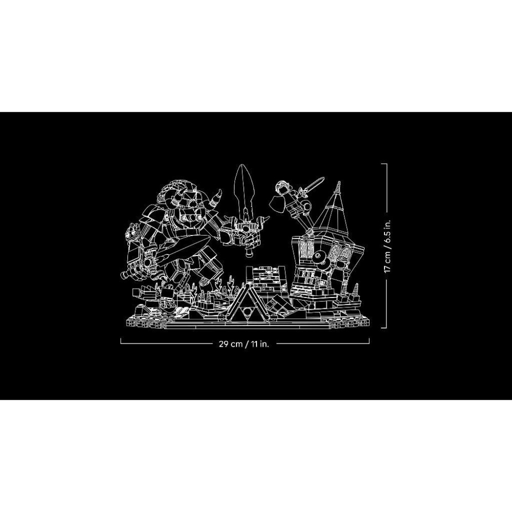 ［想樂］全新 樂高 LEGO 77093 薩爾達傳說 時之笛 加儂最終決戰 林克-細節圖9