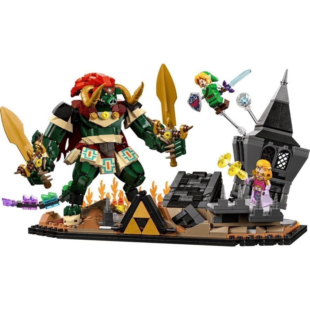 ［想樂］全新 樂高 LEGO 77093 薩爾達傳說 時之笛 加儂最終決戰 林克-細節圖3