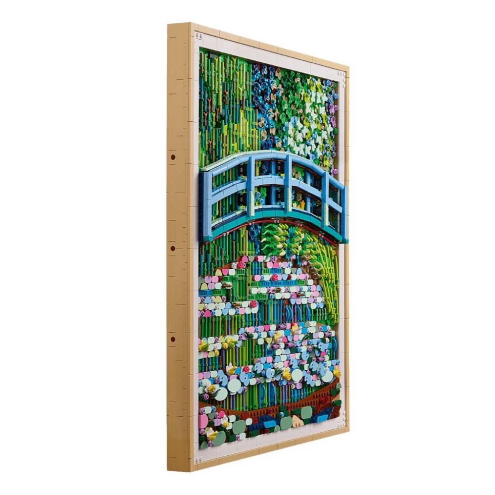 ［想樂］全新 樂高 LEGO 31220 Art 克勞德 莫內〈睡蓮池上的拱橋〉-細節圖5