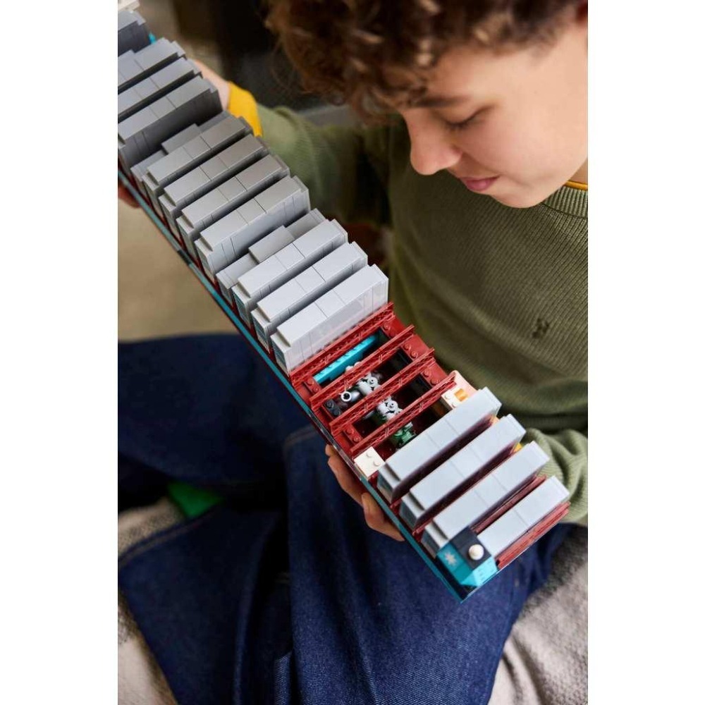 ［想樂］全新 樂高 LEGO 40955 MAERSK 馬士基雙燃料貨櫃船 ANE MÆRSK (盒損)-細節圖8