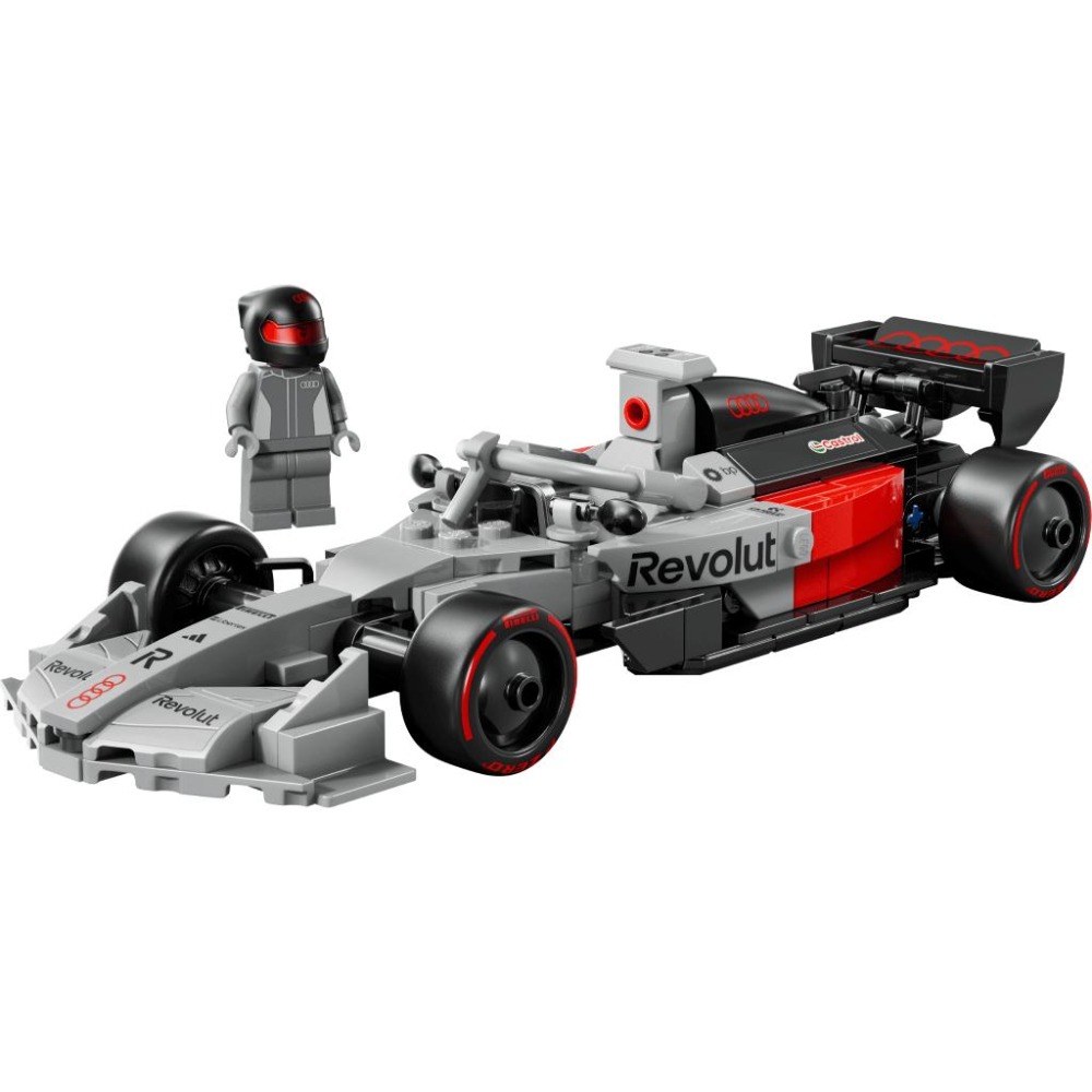 ［想樂］全新 樂高 LEGO 77259 Speed Champions 奧迪 Audi Revolut F1 Team R26 賽車-細節圖3