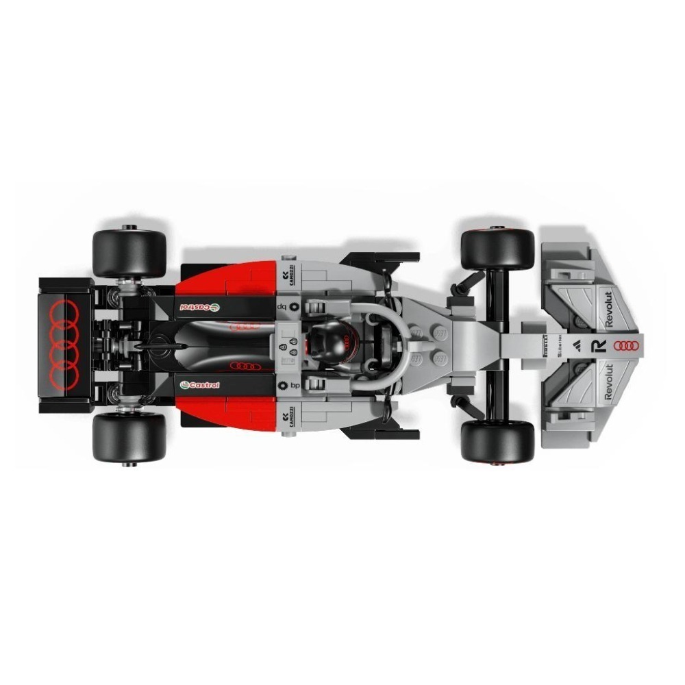 ［想樂］全新 樂高 LEGO 77259 Speed Champions 奧迪 Audi Revolut F1 Team R26 賽車-細節圖7