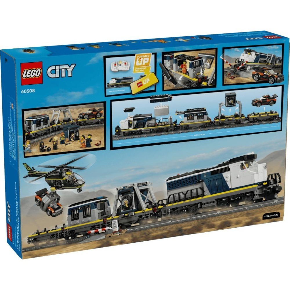 ［想樂］全新 樂高 LEGO 60508 City 城市 警察列車搶案-細節圖2