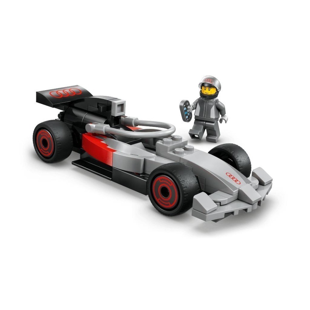 ［想樂］全新 樂高 LEGO 60493 City 城市 F1展示用卡車與 Audi F1 賽車 (盒損)-細節圖6