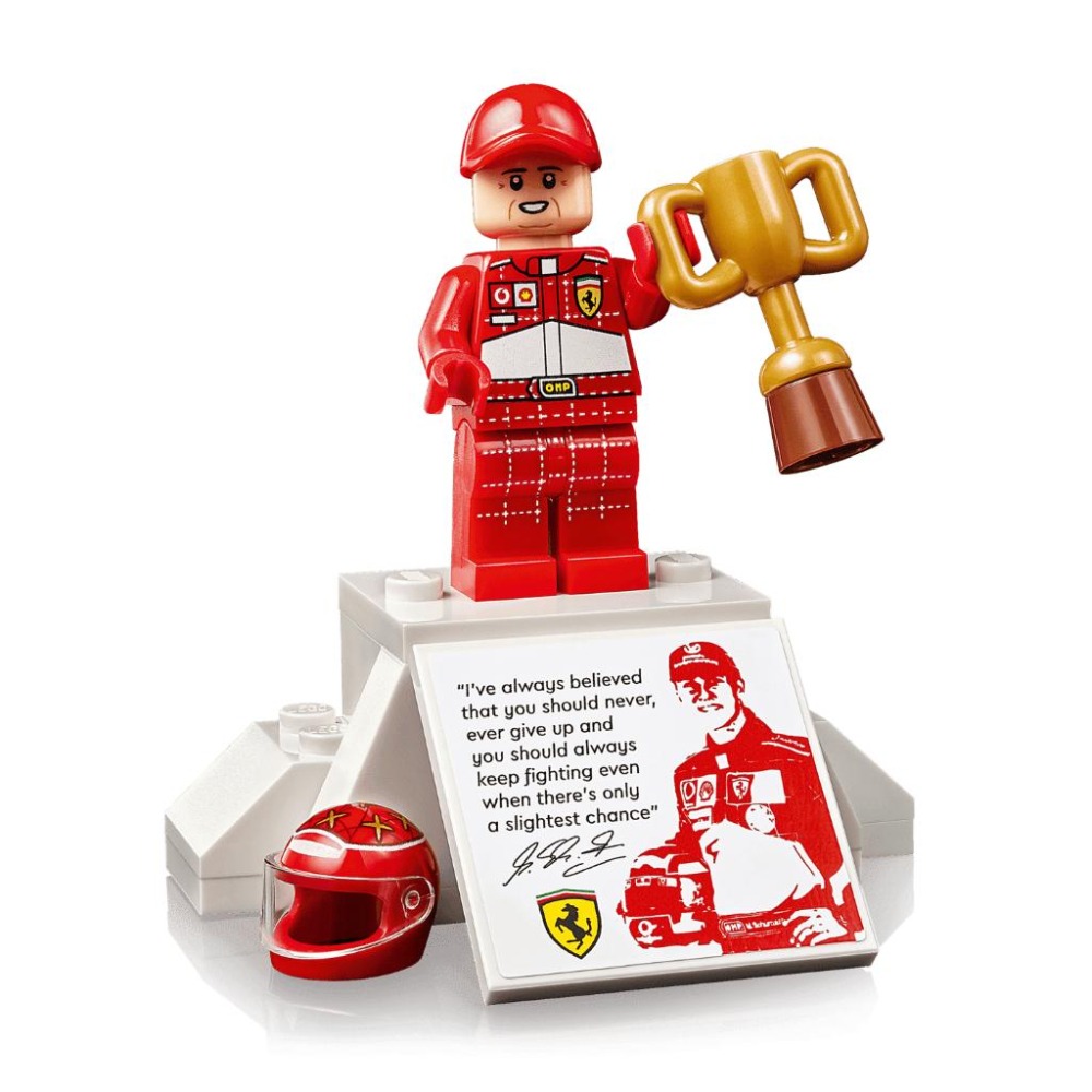 ［想樂］全新 樂高 LEGO 11375 Icons 法拉利 Ferrari F2004 & Michael Schumacher-細節圖5
