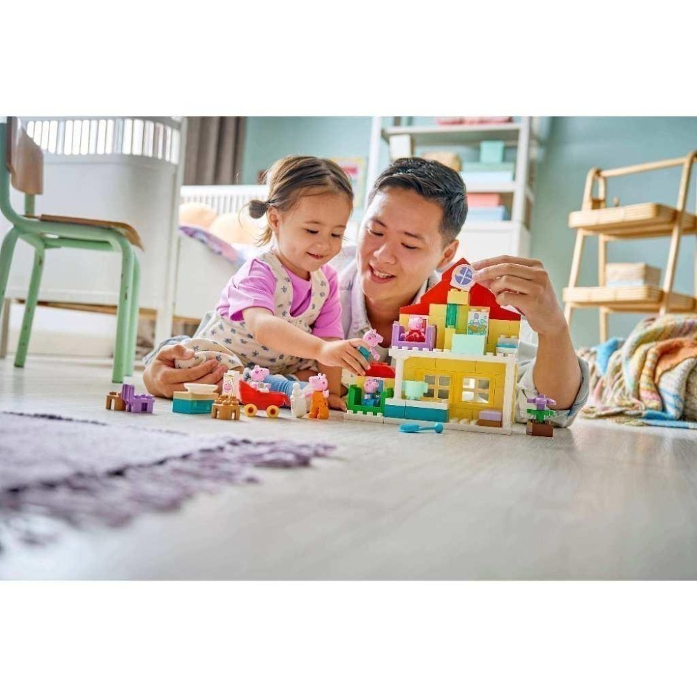 ［想樂］全新 樂高 LEGO 10467 Duplo 得寶 佩佩豬 家庭住宅-細節圖6
