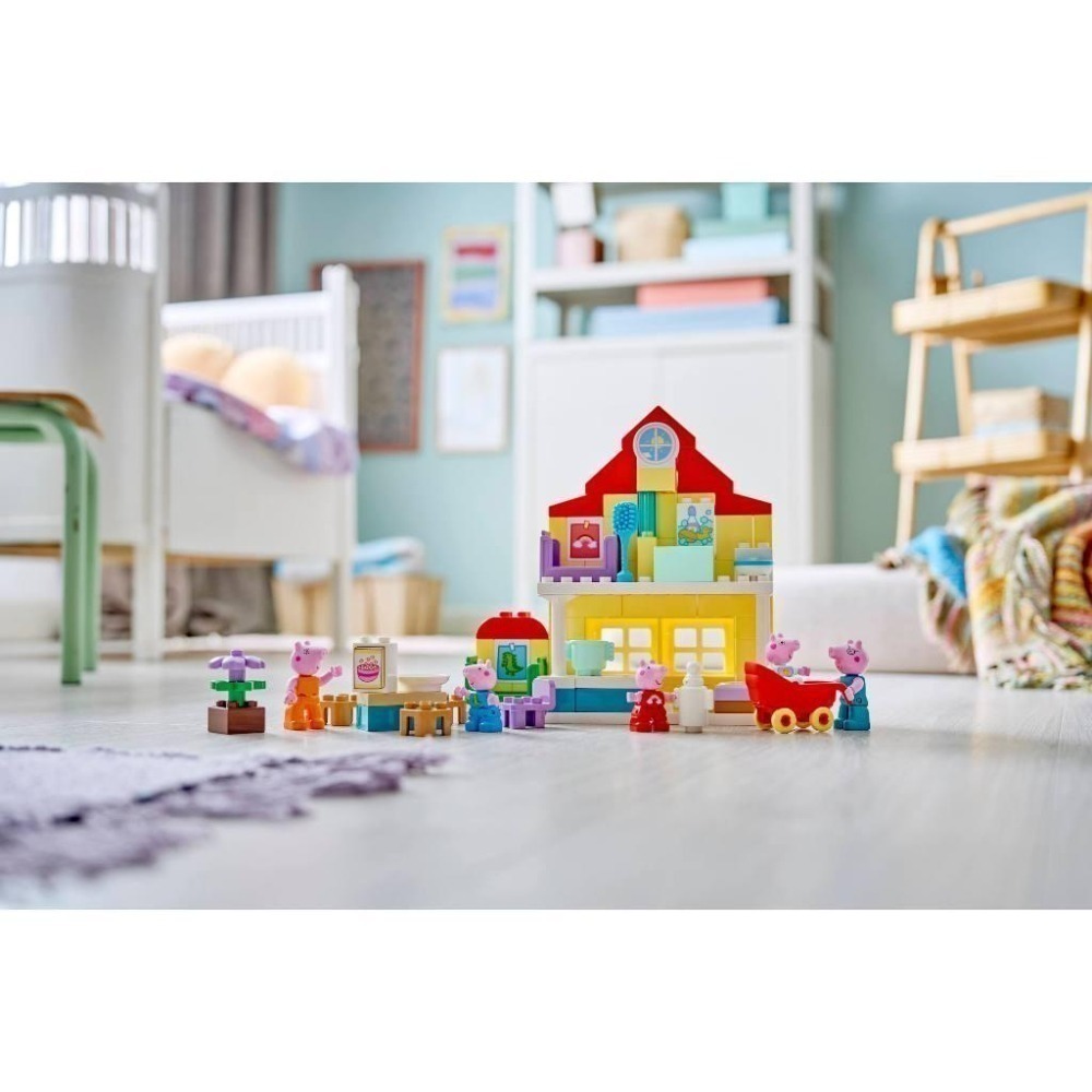［想樂］全新 樂高 LEGO 10467 Duplo 得寶 佩佩豬 家庭住宅-細節圖7