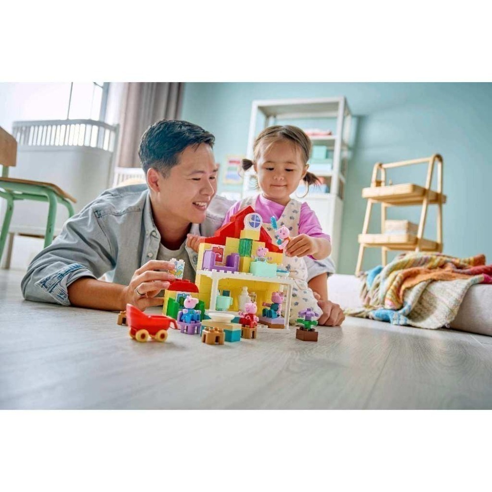 ［想樂］全新 樂高 LEGO 10467 Duplo 得寶 佩佩豬 家庭住宅-細節圖8