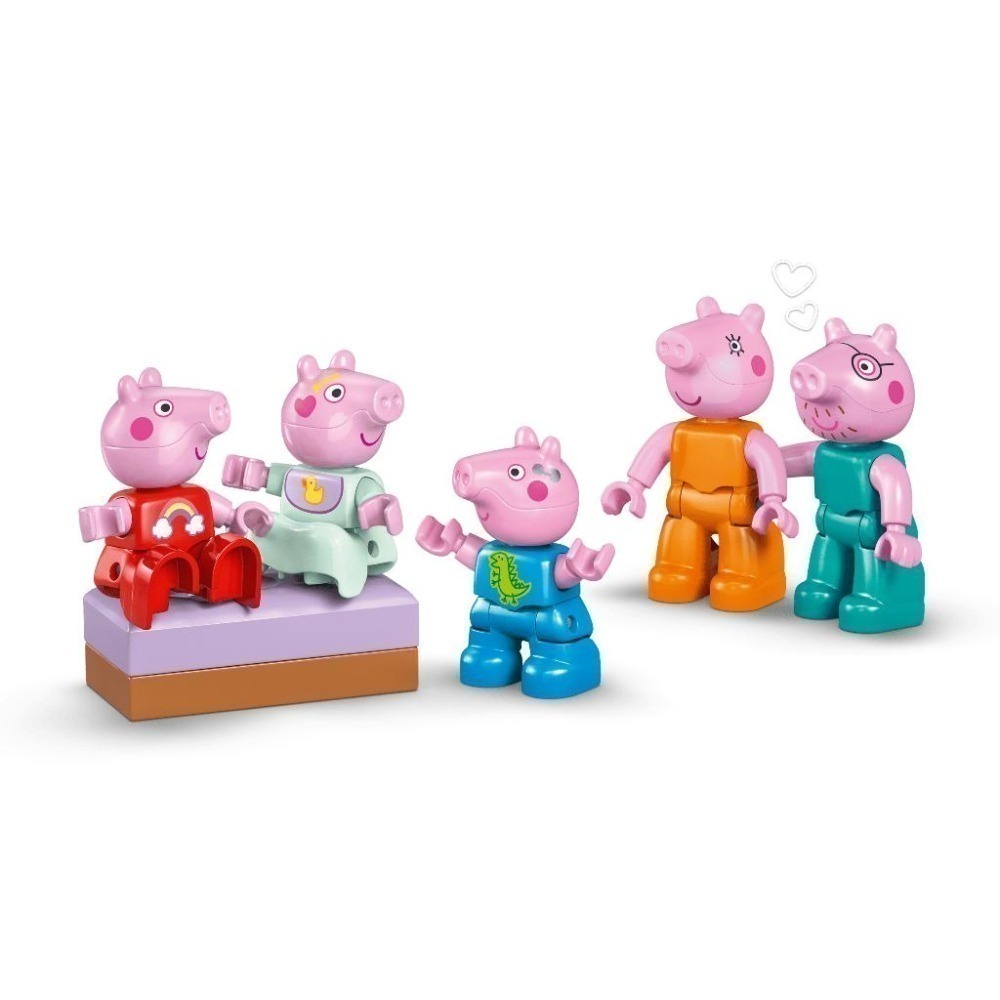 ［想樂］全新 樂高 LEGO 10467 Duplo 得寶 佩佩豬 家庭住宅-細節圖4