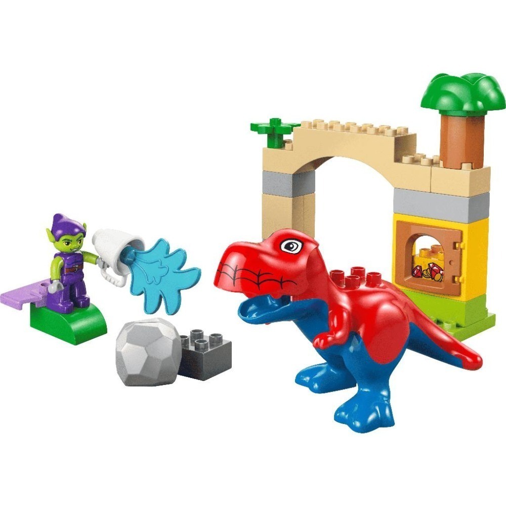 ［想樂］全新 樂高 LEGO 10463 Duplo 得寶 Dinosaur Spidey-Rex 大戰綠惡魔-細節圖3