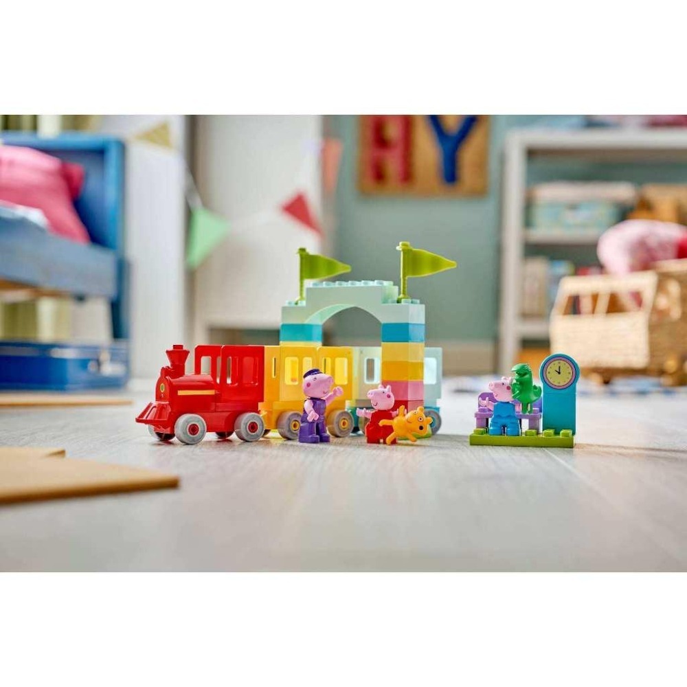 ［想樂］全新 樂高 LEGO 10466 Duplo 得寶 佩佩豬 跟爺爺一起搭火車-細節圖6
