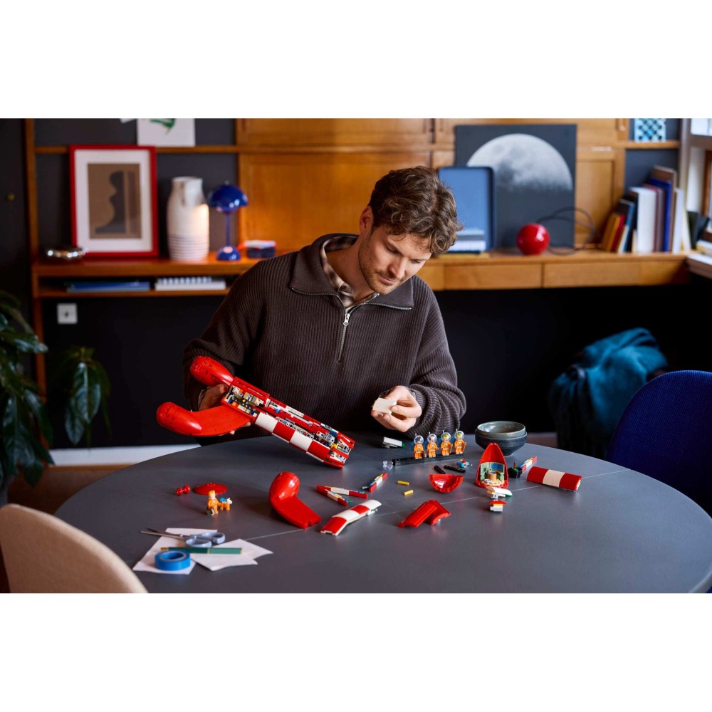 ［想樂］全新 樂高 LEGO 21367 Ideas #75 Tintin 登月火箭-細節圖6