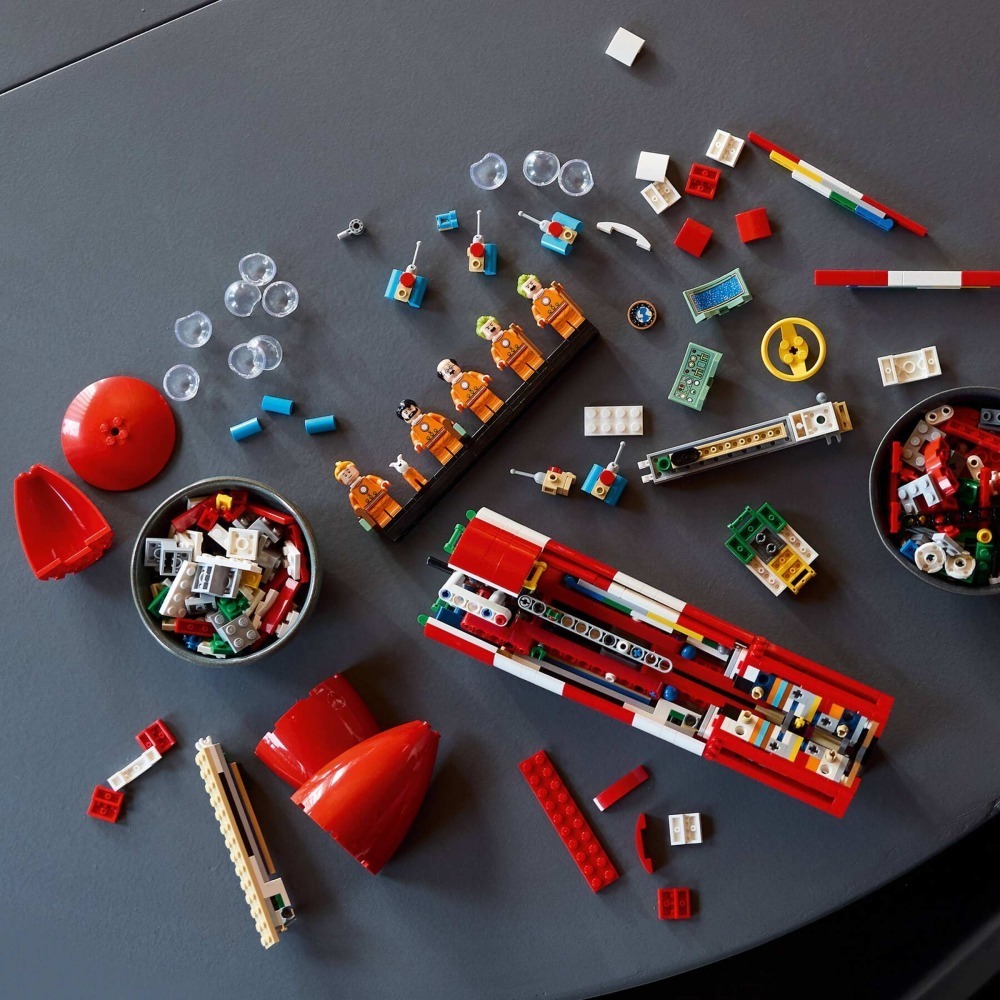 ［想樂］全新 樂高 LEGO 21367 Ideas #75 Tintin 登月火箭-細節圖9