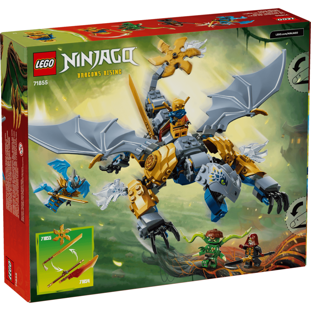 ［想樂］全新 樂高 LEGO 71855 Ninjago 忍者 《旋風忍者：猛龍崛起》 忍者龍阿隆之戰-細節圖2