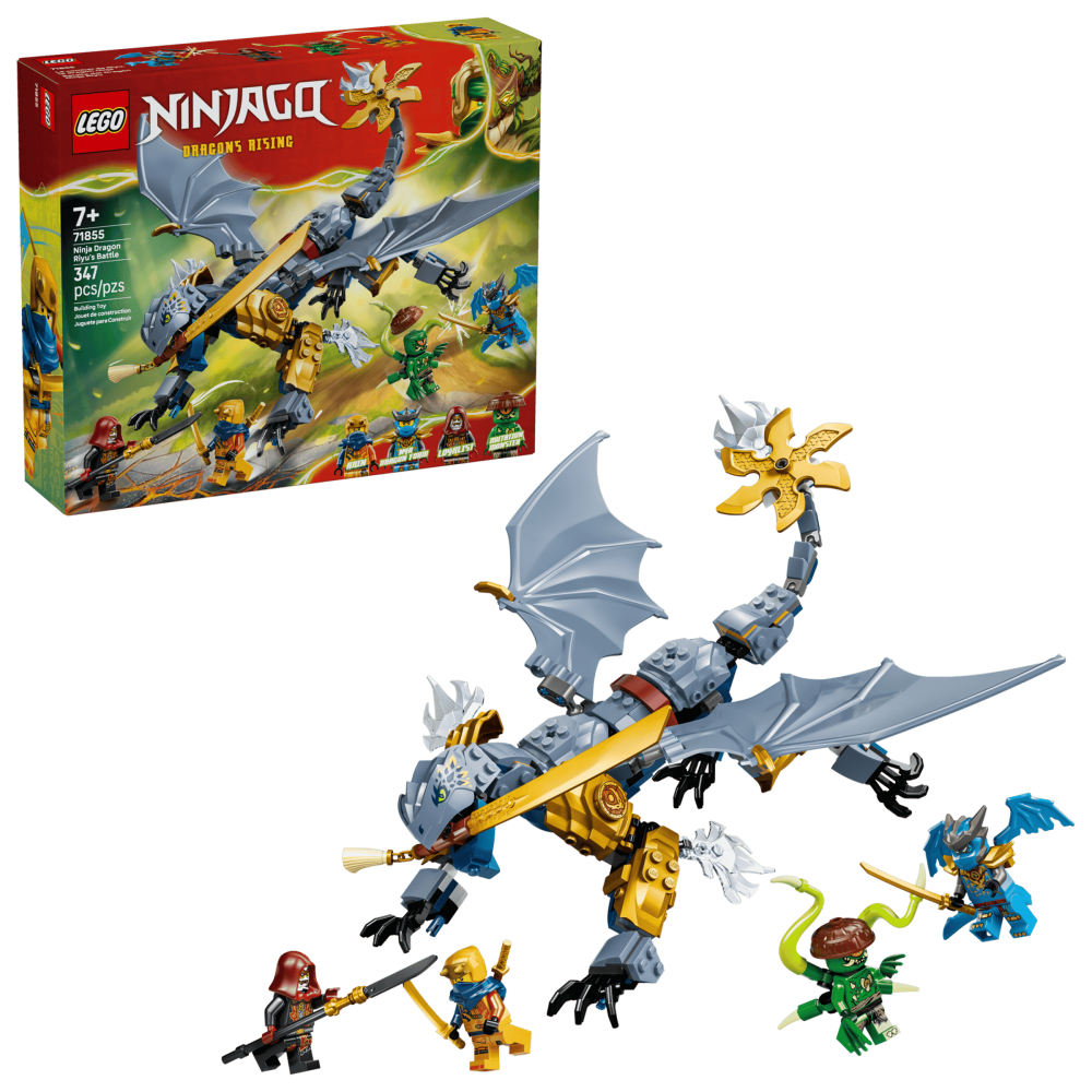 ［想樂］全新 樂高 LEGO 71855 Ninjago 忍者 《旋風忍者：猛龍崛起》 忍者龍阿隆之戰-細節圖11
