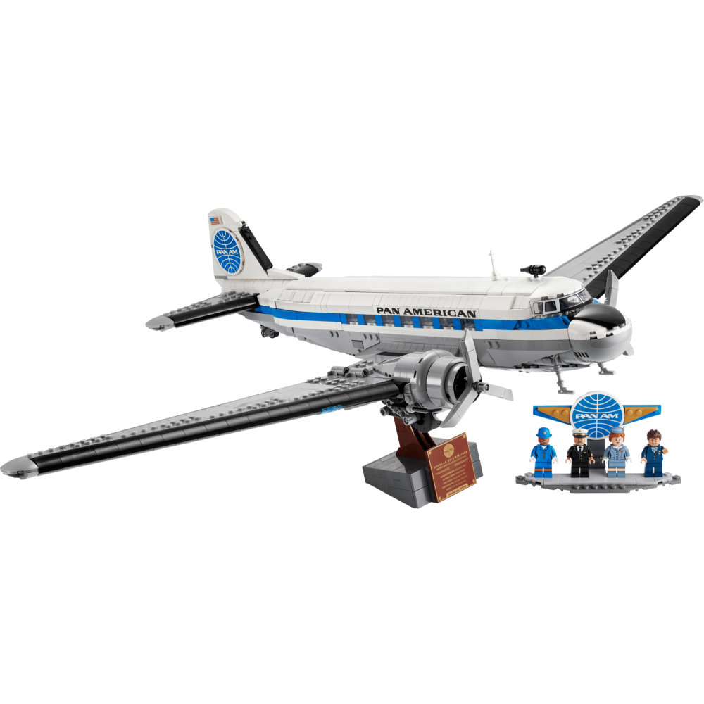 ［想樂］全新 樂高 LEGO 11378 ICONS 道格拉斯 Douglas DC-3 PAN AM客機-細節圖3