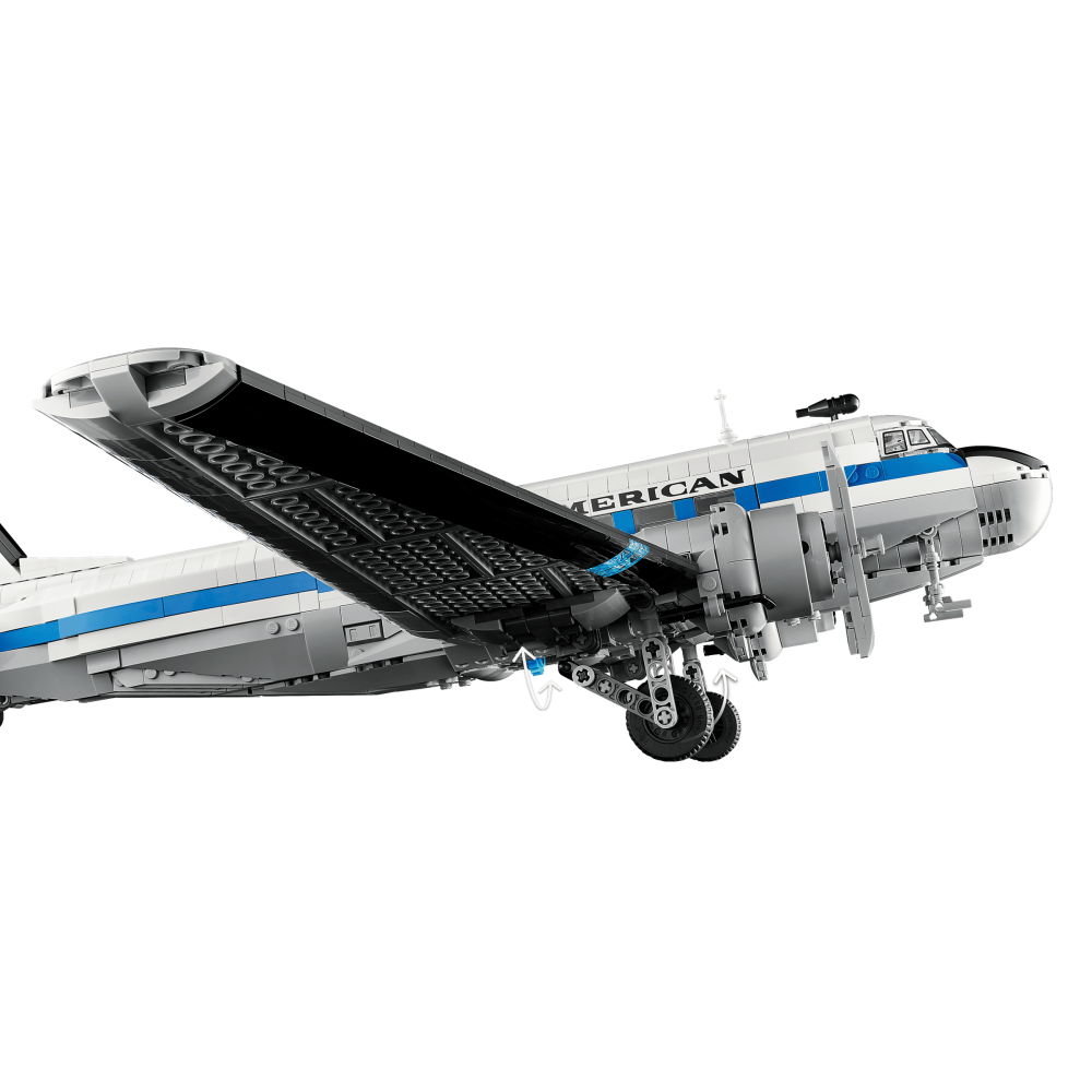 ［想樂］全新 樂高 LEGO 11378 ICONS 道格拉斯 Douglas DC-3 PAN AM客機-細節圖6