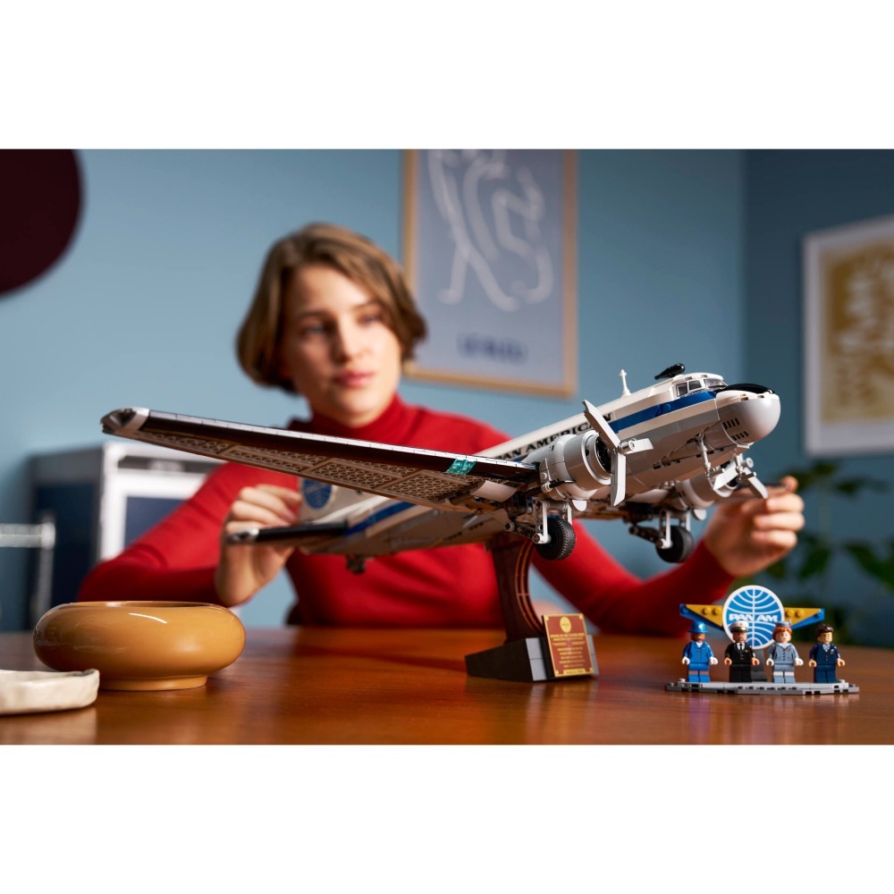 ［想樂］全新 樂高 LEGO 11378 ICONS 道格拉斯 Douglas DC-3 PAN AM客機-細節圖9