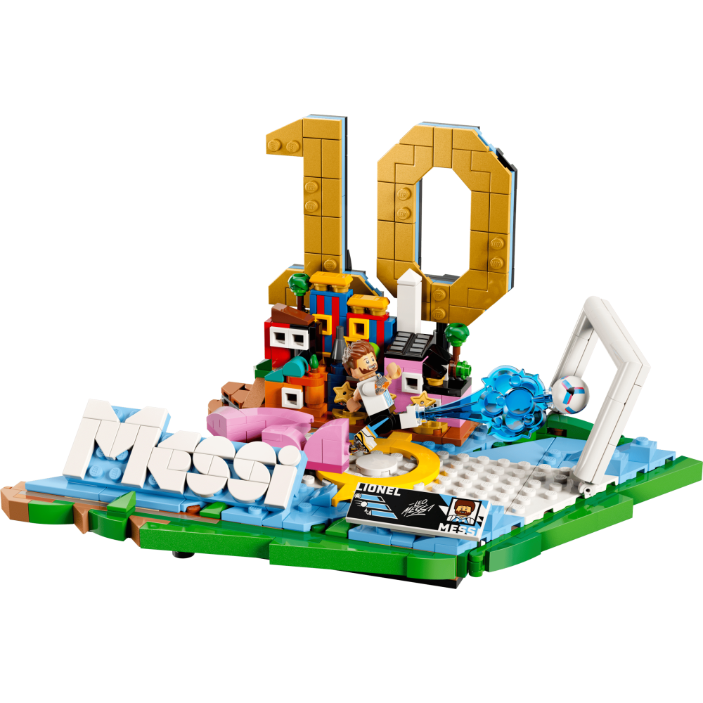 【預購】［想樂］全新 樂高 LEGO 43011 + 43015 Editions FIFA 足球 梅西 足壇傳奇組合-細節圖4