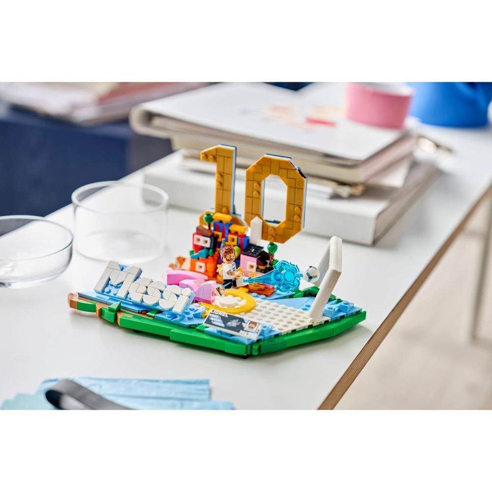 【預購】［想樂］全新 樂高 LEGO 43011 + 43015 Editions FIFA 足球 梅西 足壇傳奇組合-細節圖6