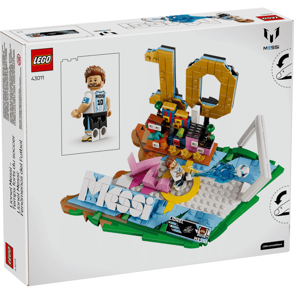 ［想樂］全新 樂高 LEGO 43011 Editions FIFA 足球 梅西 足壇傳奇 Lionel Messi-細節圖2