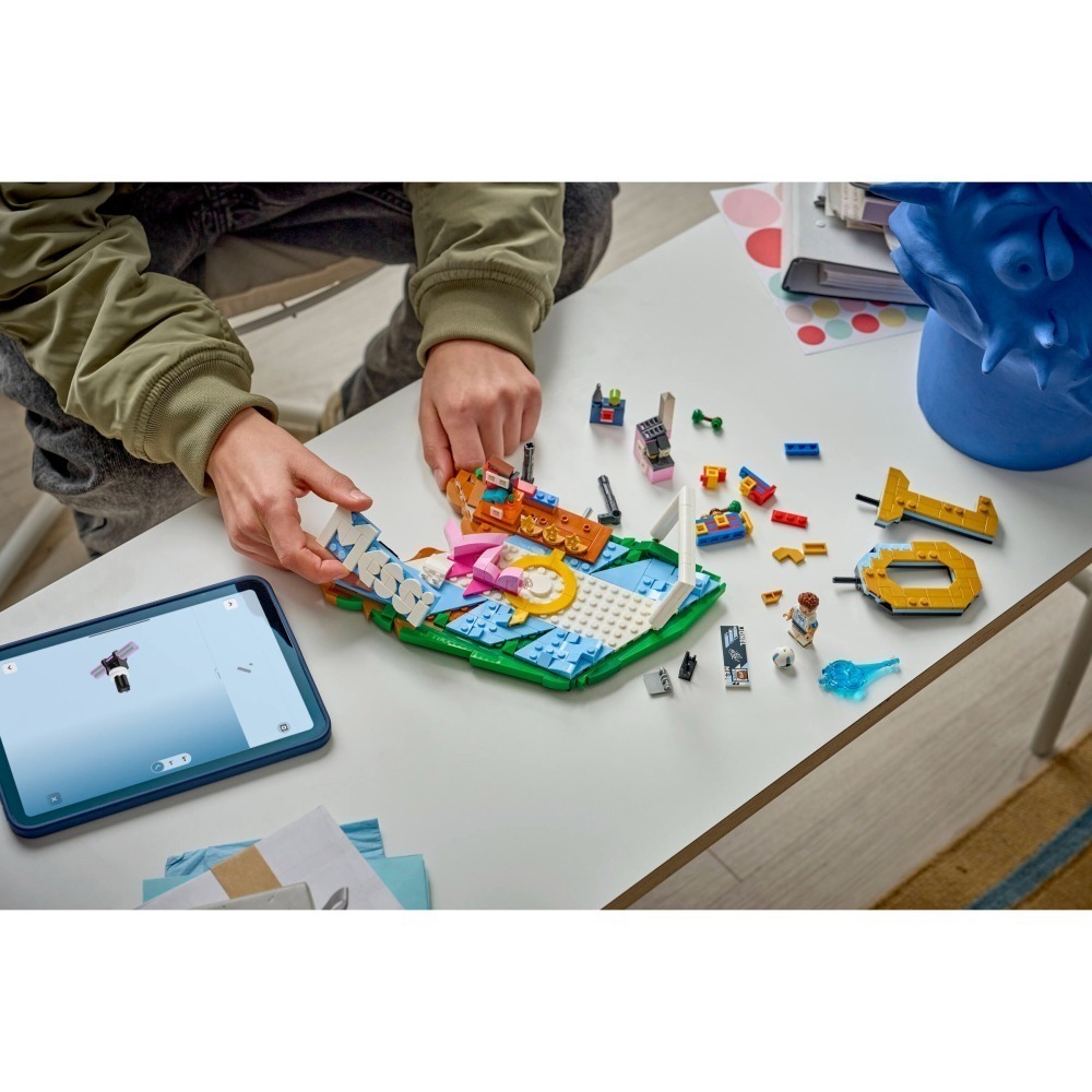 ［想樂］全新 樂高 LEGO 43011 Editions FIFA 足球 梅西 足壇傳奇 Lionel Messi-細節圖7