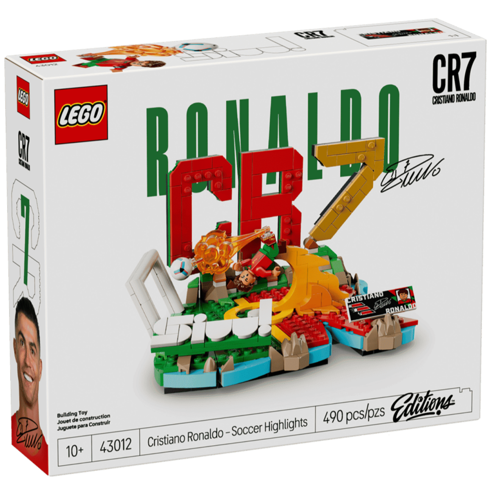 【預購】［想樂］全新 樂高 LEGO 43012 + 43016 Editions FIFA 足球 C羅 足壇傳奇組合-細節圖2