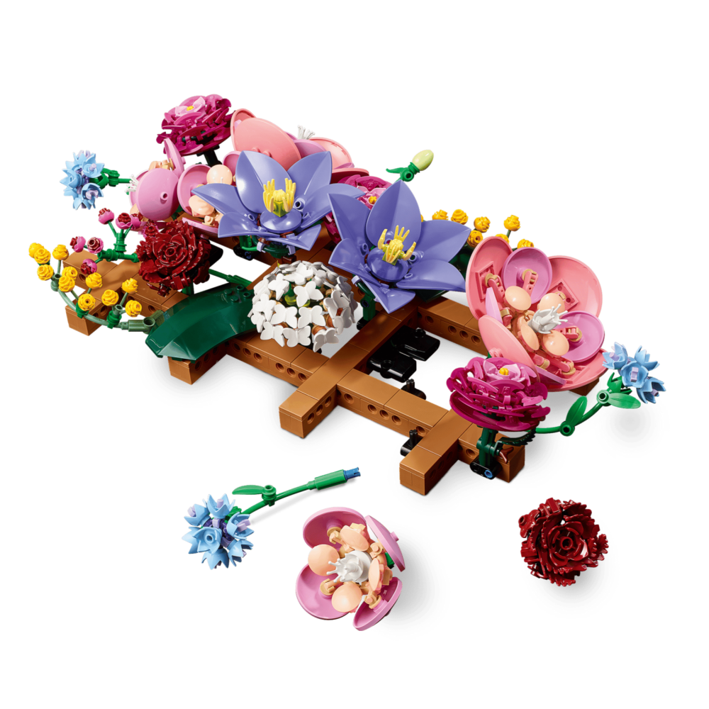 ［想樂］全新 樂高 LEGO 11503 Botanicals 花藝系列 繽紛花牆-細節圖5
