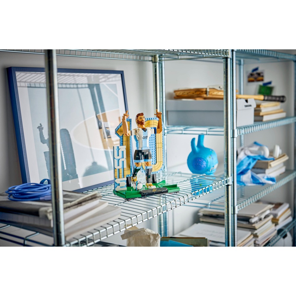 ［想樂］全新 樂高 LEGO 43015 Editions FIFA 足球 足壇傳奇組合 梅西 Lionel Messi-細節圖9