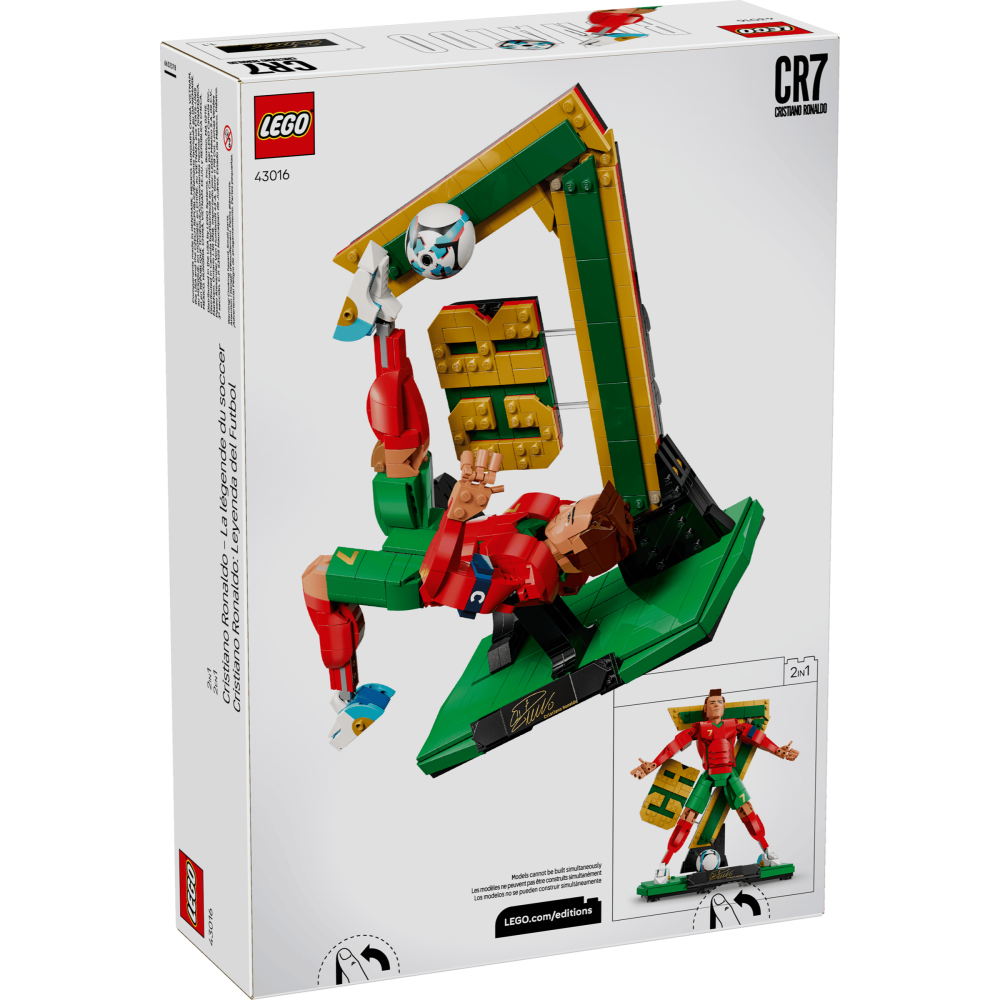 ［想樂］全新 樂高 LEGO 43016 Editions FIFA 足球 C羅 足壇傳奇組合 Ronaldo-細節圖2