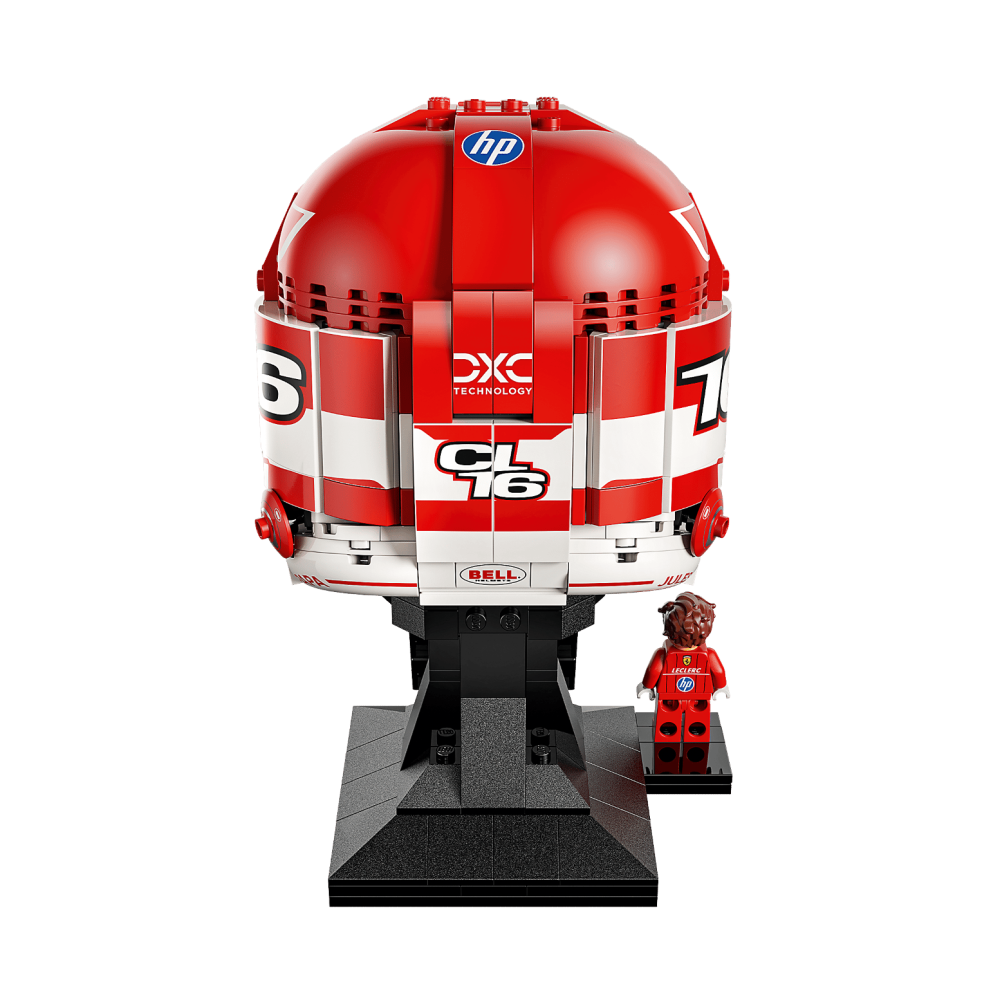 ［想樂］全新 樂高 LEGO 43014 Editions 法拉利車隊 查爾斯·勒克萊爾 頭盔-細節圖6