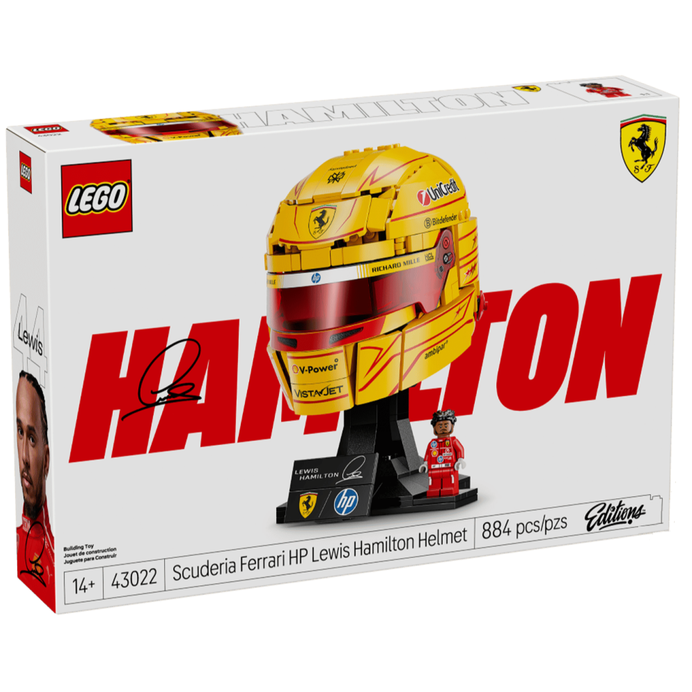 ［想樂］全新 樂高 LEGO 43022 Editions 法拉利車隊 路易斯·漢米爾頓 頭盔