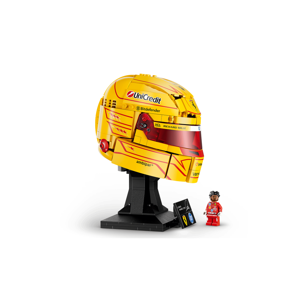 ［想樂］全新 樂高 LEGO 43022 Editions 法拉利車隊 路易斯·漢米爾頓 頭盔-細節圖5