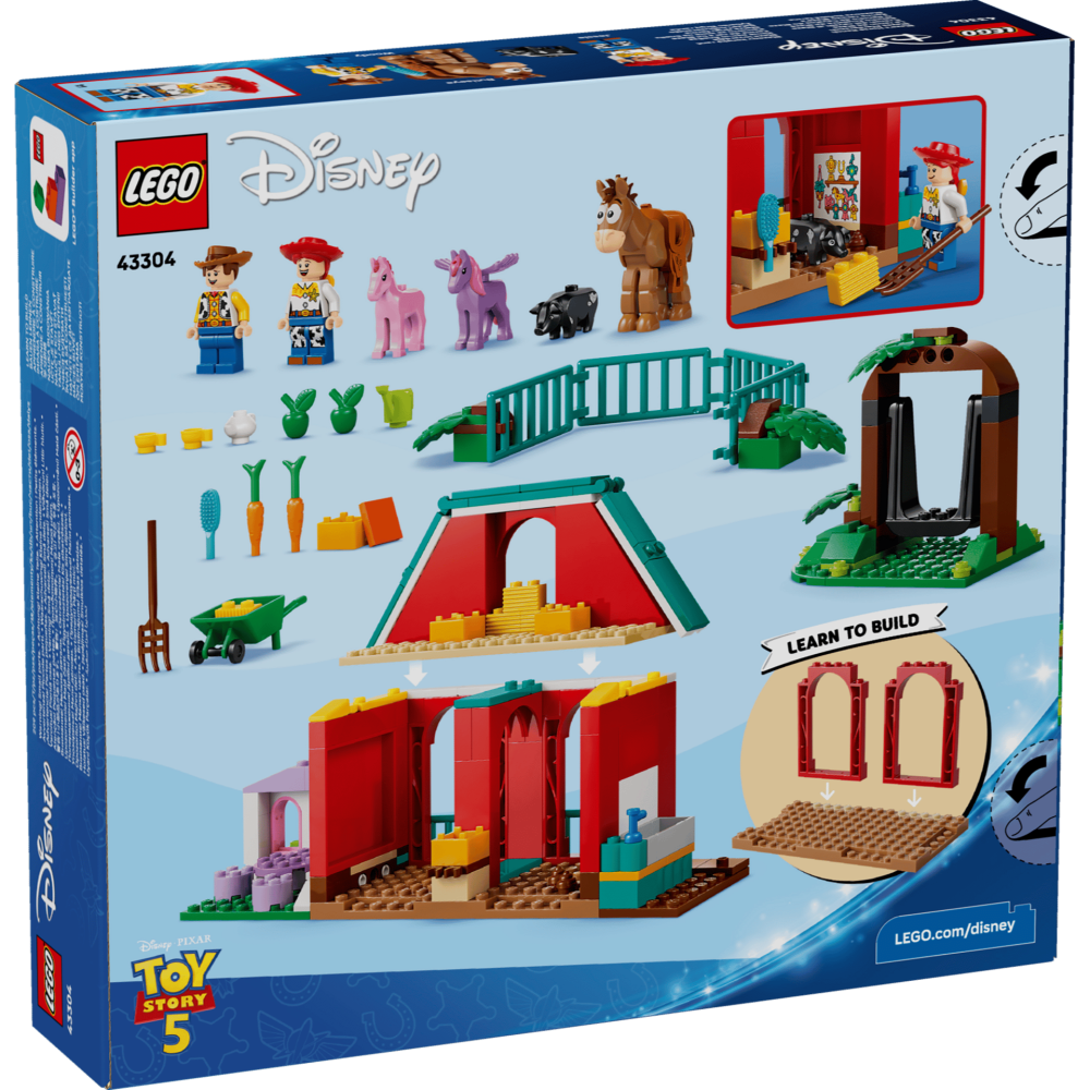 ［想樂］全新 樂高 LEGO 43304 迪士尼 皮克斯 玩具總動員 Blaze 的馬牧場 胡迪 紅心 翠絲-細節圖2