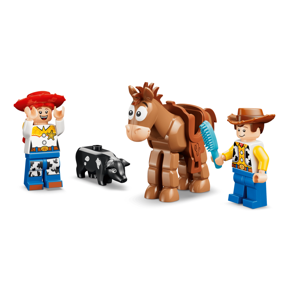 ［想樂］全新 樂高 LEGO 43304 迪士尼 皮克斯 玩具總動員 Blaze 的馬牧場 胡迪 紅心 翠絲-細節圖4