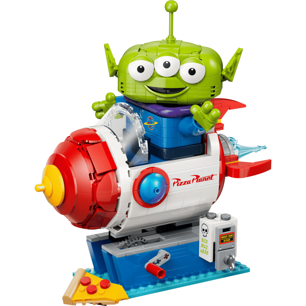 ［想樂］全新 樂高 LEGO 43307 迪士尼 皮克斯 玩具總動員 三眼怪和披薩星球火箭-細節圖3